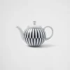 Tea And Coffee*Prada Porcelain teapot - Stripes White/black