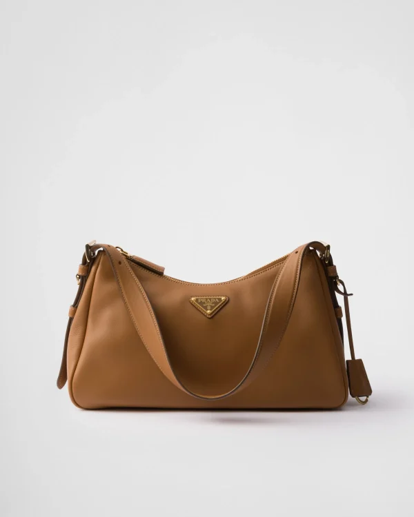 Shoulder Bags | Shoulder Bags*Prada Aimée medium leather shoulder bag Caramel