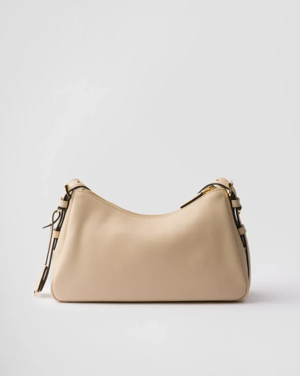 Shoulder Bags | Shoulder Bags*Prada Aimée medium leather shoulder bag Travertine