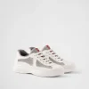 Sneakers | Women's Collection*Prada America's Cup Soft rubber and bike fabric sneakers White