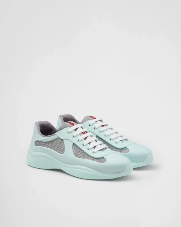 Sneakers | America's Cup*Prada America's Cup Soft rubber and bike fabric sneakers Glass