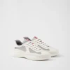 America's Cup | Sneakers*Prada America's Cup Soft rubber and bike fabric sneakers Cream