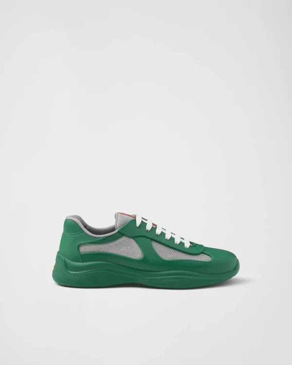 America's Cup | Sneakers*Prada America's Cup Soft rubber and bike fabric sneakers Green