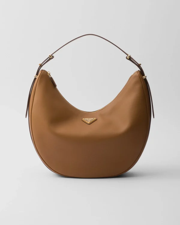 Shoulder Bags | Shoulder Bags*Prada Arqué large leather shoulder bag Caramel