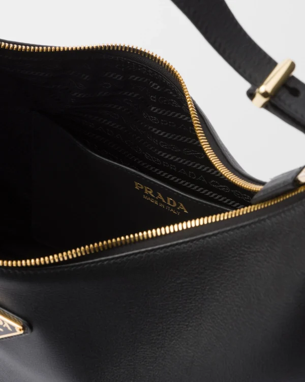 Shoulder Bags | Shoulder Bags*Prada Arqué large leather shoulder bag Black