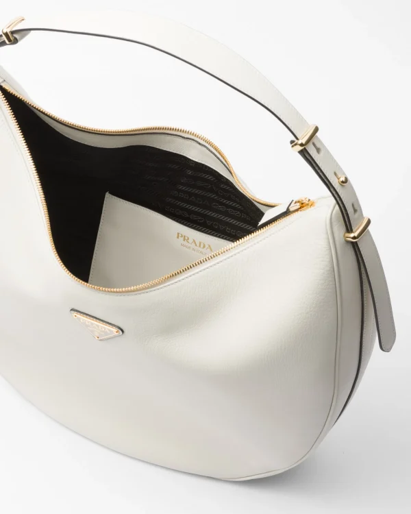 Shoulder Bags | Shoulder Bags*Prada Arqué large leather shoulder bag White