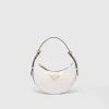 Shoulder Bags | Shoulder Bags*Prada Arqué leather mini shoulder bag White