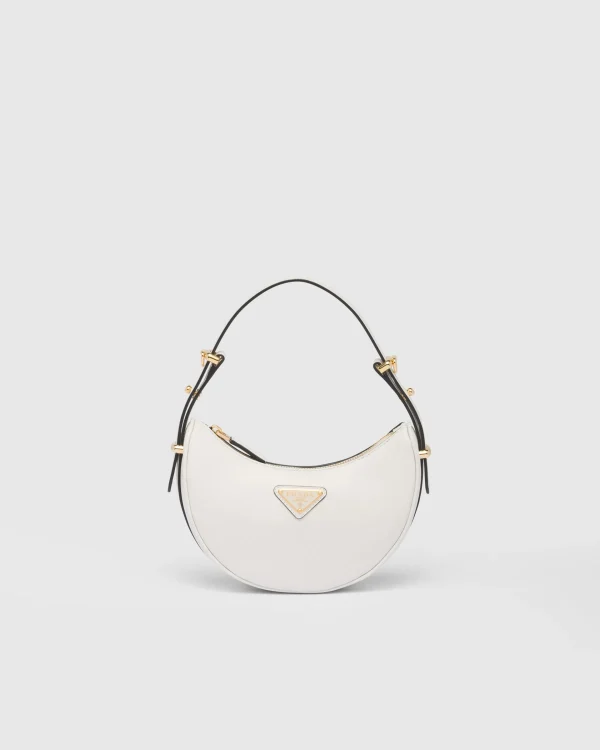 Shoulder Bags | Shoulder Bags*Prada Arqué leather mini shoulder bag White