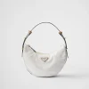 Mini Bags | Mini Bags*Prada Arqué naplak patent leather shoulder bag White