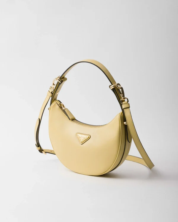 Mini Bags | Mini Bags*Prada Arqué small leather shoulder bag Vanilla