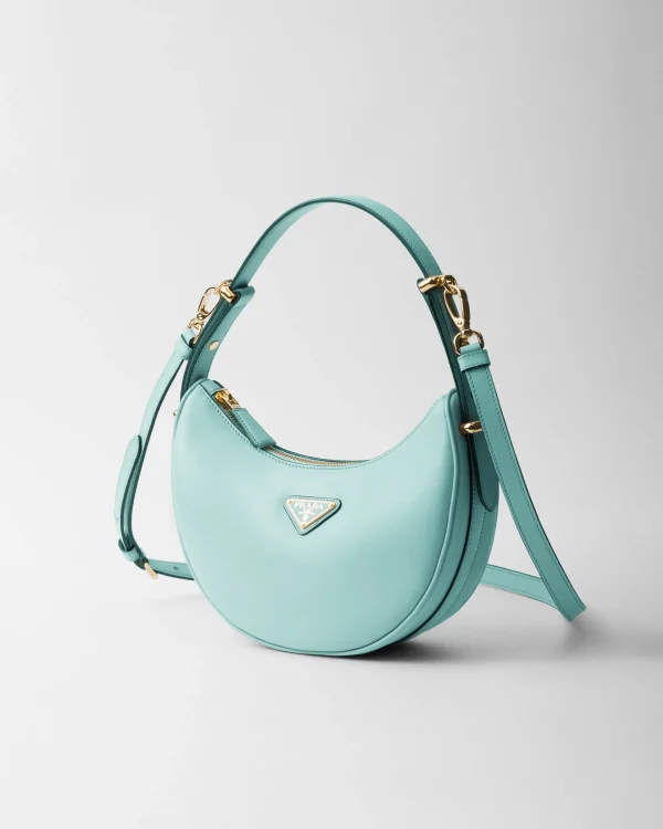 Mini Bags | Mini Bags*Prada Arqué small leather shoulder bag Jade