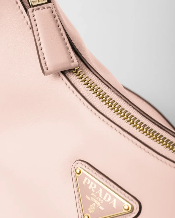 Mini Bags | Mini Bags*Prada Arqué small leather shoulder bag Peach