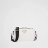 Messenger Bags*Prada Brique Saffiano leather bag White