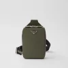 Backpacks And Belt Bags*Prada Brique Saffiano leather bag Lodengreen