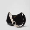 Shoulder Bags | Shoulder Bags*Prada Cleo Ayers and brushed leather shoulder bag Black/stonegray