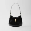 Shoulder Bags | Shoulder Bags*Prada Cleo brushed leather shoulder bag with clasp closure Black