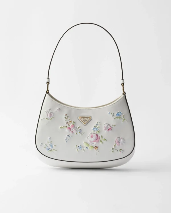 Shoulder Bags | Shoulder Bags*Prada Cleo printed brushed leather shoulder bag White