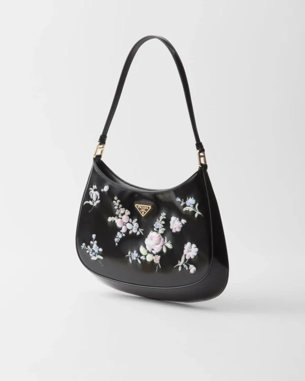 Shoulder Bags | Shoulder Bags*Prada Cleo printed brushed leather shoulder bag Black