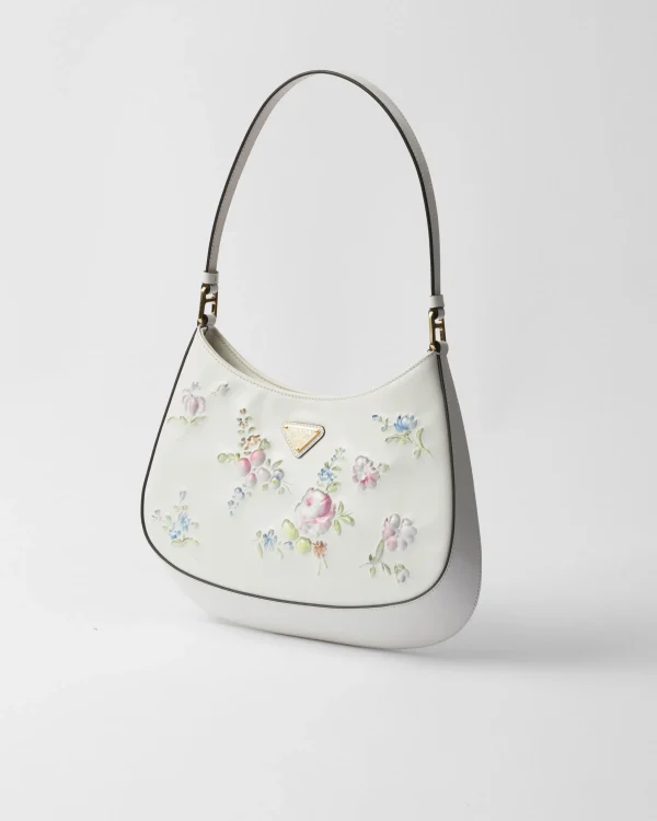 Shoulder Bags | Shoulder Bags*Prada Cleo printed brushed leather shoulder bag White