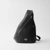 Backpacks And Belt Bags*Prada Cross leather bag Black