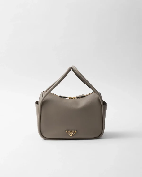 Top Handles | Top Handles*Prada Darling leather handbag Clay