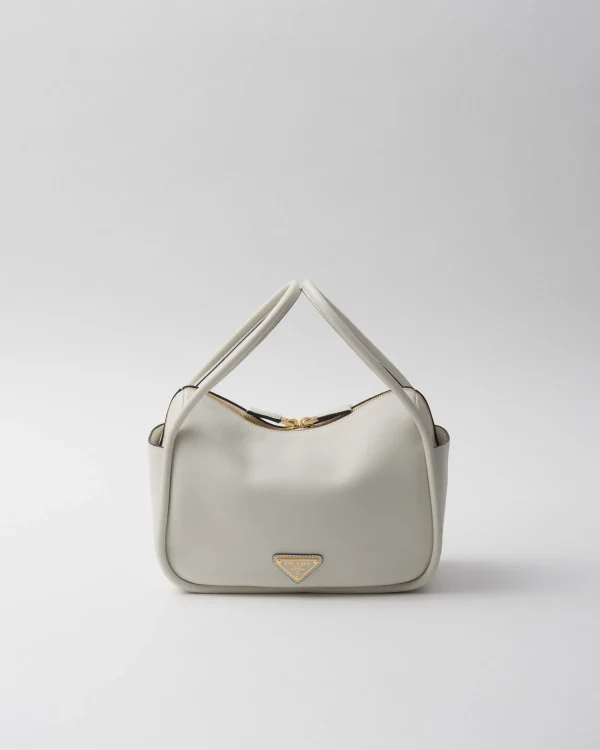 Top Handles | Top Handles*Prada Darling leather handbag White