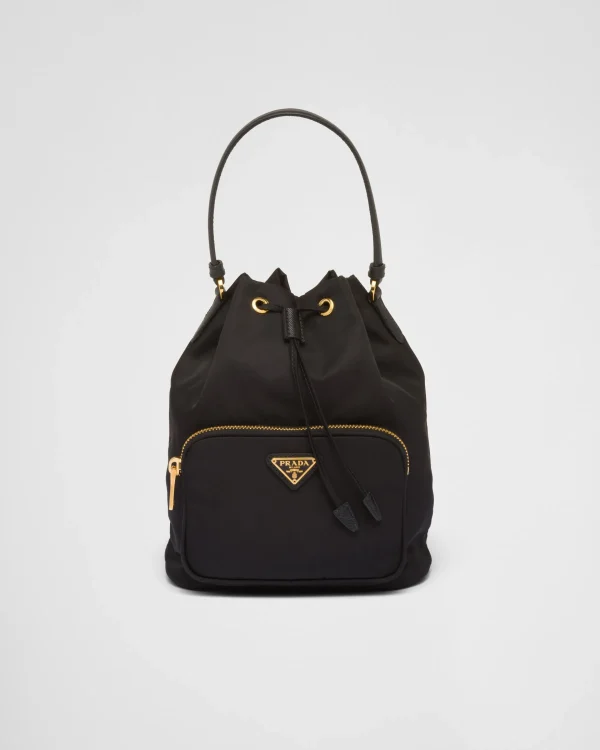 Mini Bags | Mini Bags*Prada Duet Re-Nylon bucket bag Black