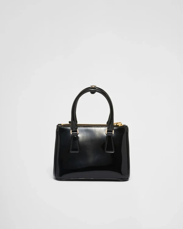 Mini Bags | Mini Bags*Prada Galleria patent leather mini bag Black