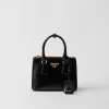 Mini Bags | Mini Bags*Prada Galleria patent Saffiano mini-bag Black