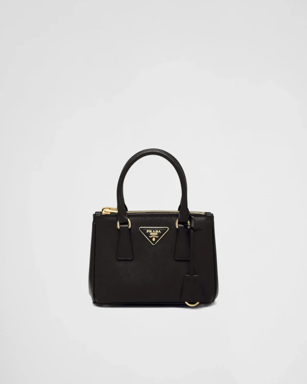 Mini Bags | Mini Bags*Prada Galleria Saffiano leather mini-bag Black