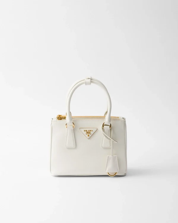 Mini Bags | Mini Bags*Prada Galleria Saffiano leather mini-bag White