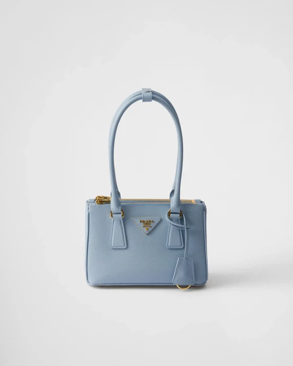 Mini Bags | Mini Bags*Prada Galleria Saffiano leather mini-bag Lightblue