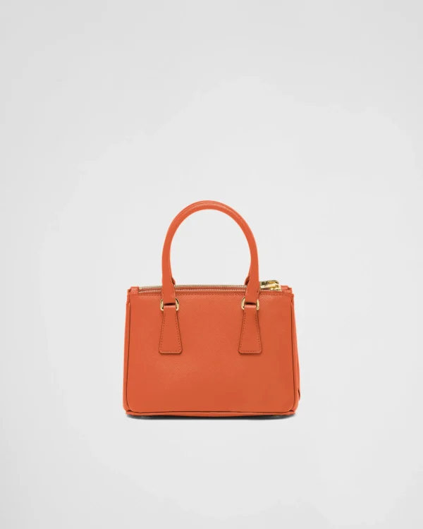 Mini Bags | Mini Bags*Prada Galleria Saffiano leather mini-bag Orange