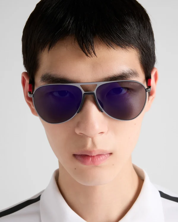 Sunglasses | Sunglasses*Prada Linea Rossa sunglasses Bluelenses/purple