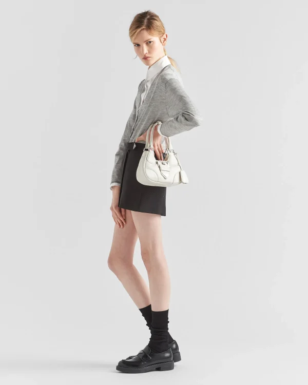 Mini Bags | Mini Bags*Prada Moon padded nappa-leather bag White