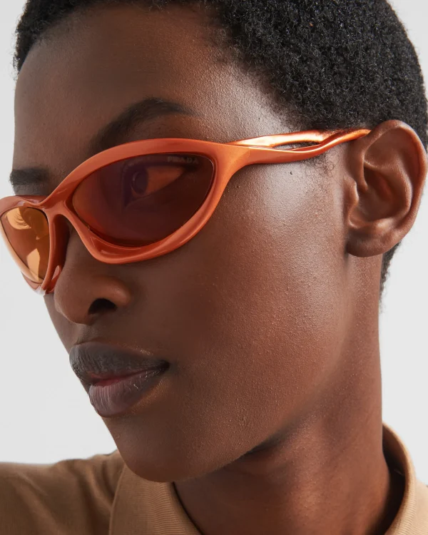 Sunglasses*Prada Morph sunglasses Orange/flashlenses