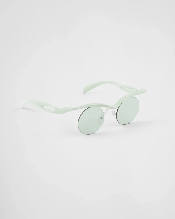 Sunglasses*Prada Morph sunglasses Jadegreenlenses