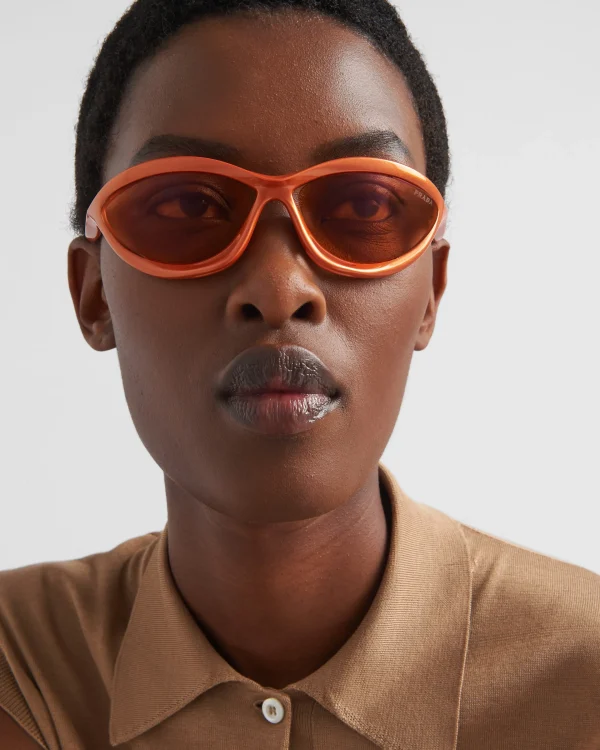 Sunglasses*Prada Morph sunglasses Orange/flashlenses