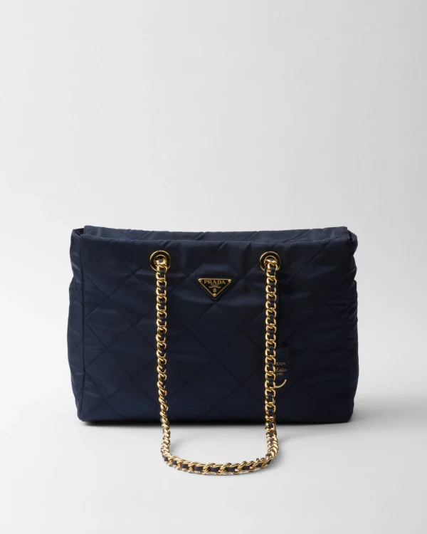 Totes | Totes*Prada Re-Edition 1995 Chaîne large Re-Nylon bag Navy