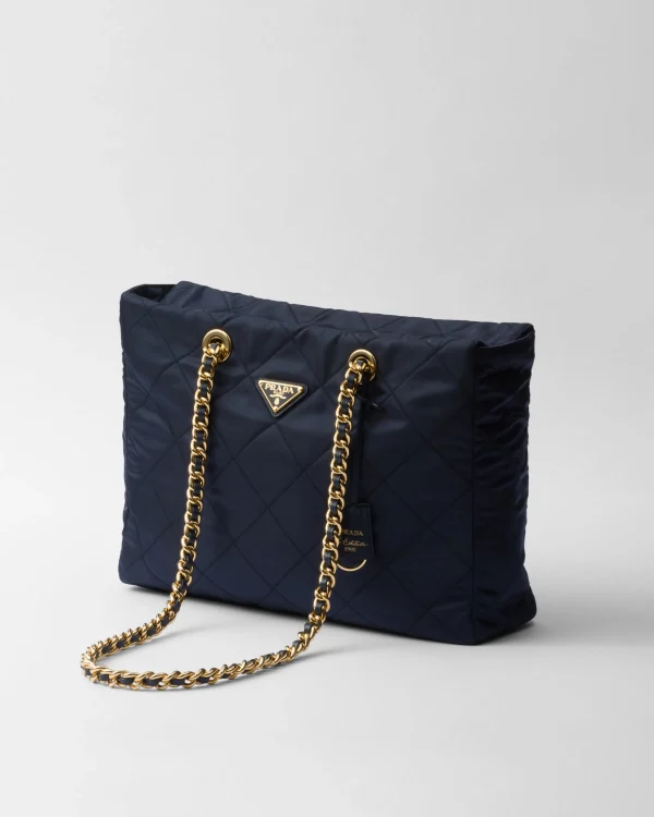 Totes | Totes*Prada Re-Edition 1995 Chaîne large Re-Nylon bag Navy