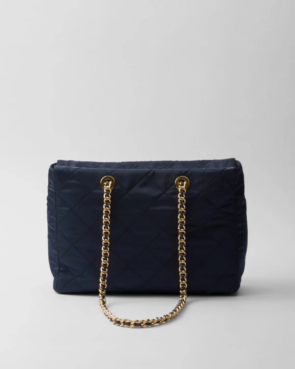 Totes | Totes*Prada Re-Edition 1995 Chaîne large Re-Nylon bag Navy