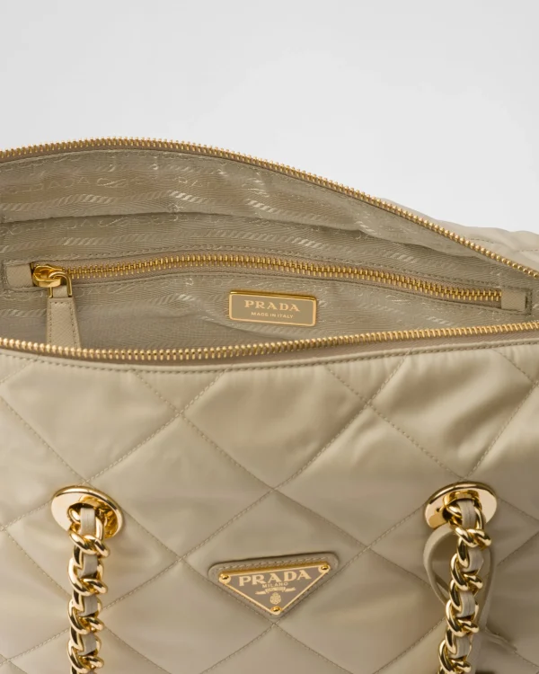 Totes | Totes*Prada Re-Edition 1995 Chaîne large Re-Nylon bag Desertbeige