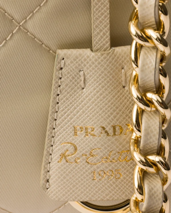 Totes | Totes*Prada Re-Edition 1995 Chaîne Re-Nylon tote bag Desertbeige