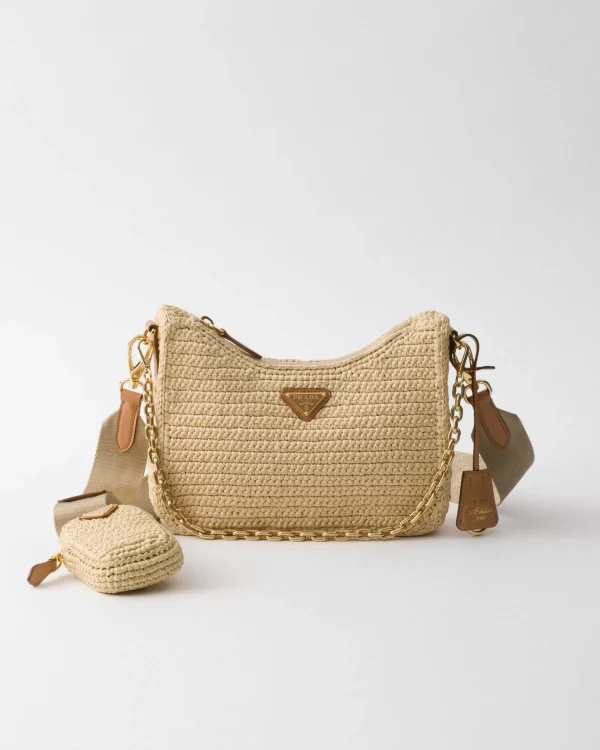 Shoulder Bags | Shoulder Bags*Prada Re-Edition 2005 crochet bag Natural