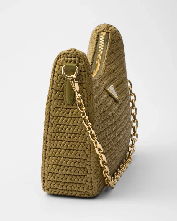 Shoulder Bags | Shoulder Bags*Prada Re-Edition 2005 crochet bag Olivegreen