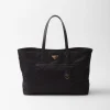 Briefcases | Briefcases*Prada Re-Edition 1978 large Re-Nylon and Saffiano leather tote bag Black