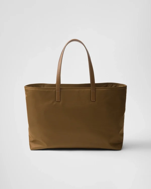 Briefcases | Briefcases*Prada Re-Edition 1978 large Re-Nylon and Saffiano leather tote bag Corkbeige