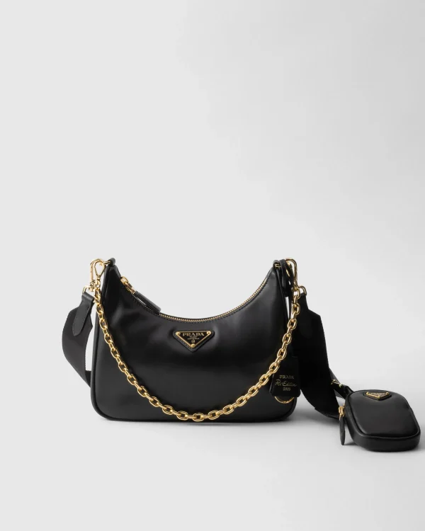 Shoulder Bags | Shoulder Bags*Prada Re-Edition 2005 leather bag Black