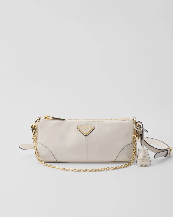 Shoulder Bags | Shoulder Bags*Prada Re-Edition 2002 medium leather shoulder bag White