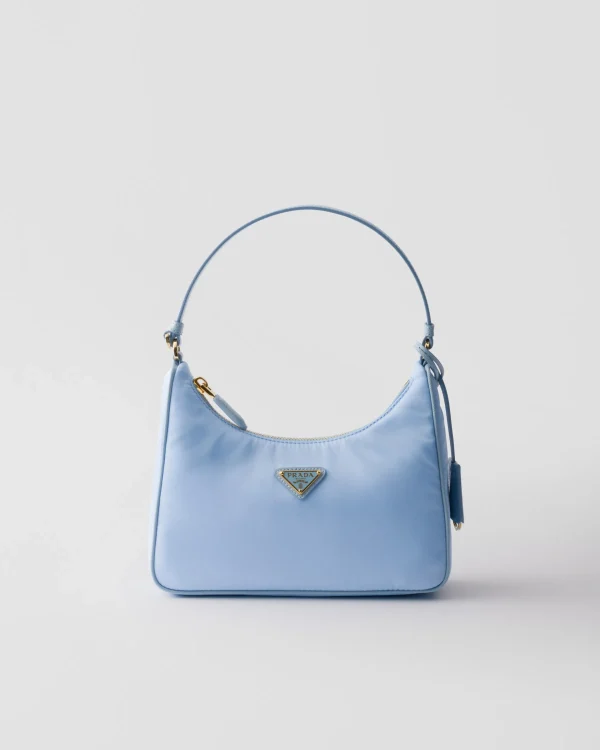 Mini Bags | Mini Bags*Prada Re-Edition 2005 Re-Nylon and Saffiano mini bag Paleblue